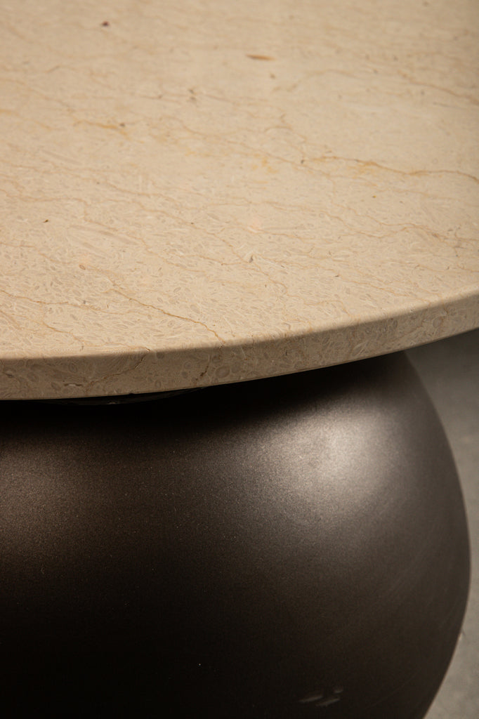 Salontafel Skippy - Beige marmer