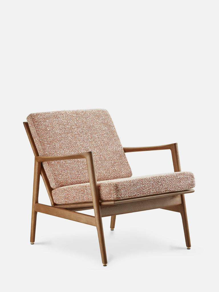 Fauteuil Stefan Vlechtwerk Sierra Donker Hout