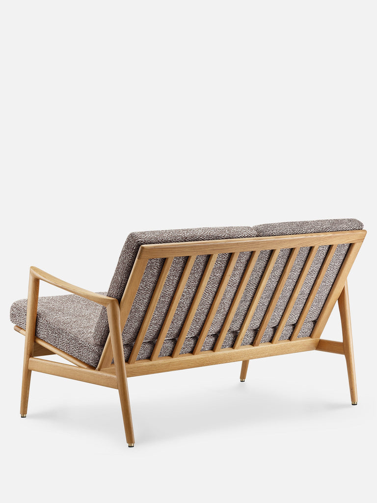 Bank Stefan Vlechtwerk Bruin Donker Hout