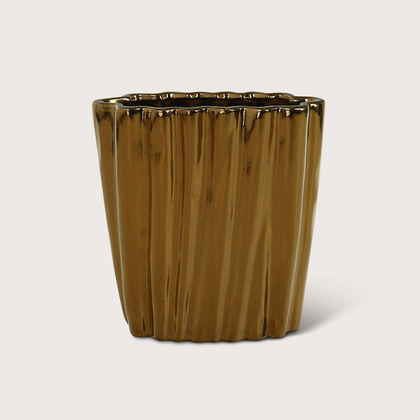 Vaas Fouldy - Goud - L25 B23 H25
