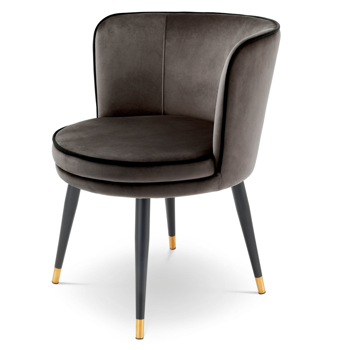 Eetkamerstoel Grenada - Grey velvet