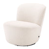 Draaifauteuil Doria - Bouclé cream