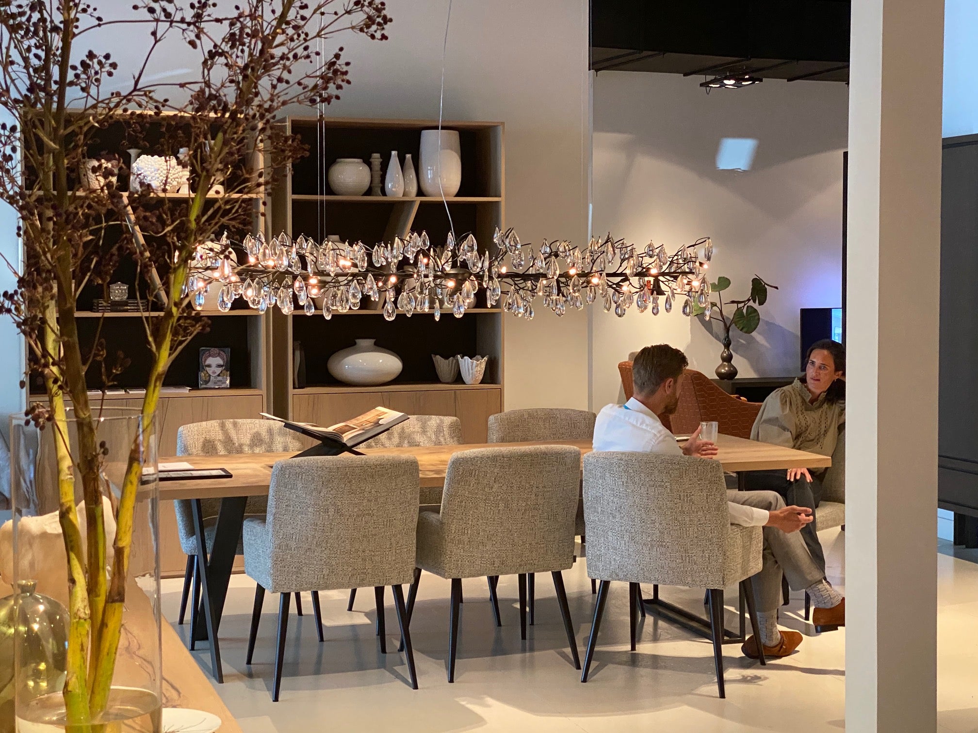 Kroonluchter Martini - horizontaal - 180 cm