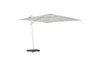 Parasol Palmoli 3 x 4 meter - Sunbrella - Matt White - Light Grey