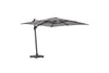 Parasol Palmoli 3 x 4 meter - Sunbrella - Royal Grey - Carbon Grey