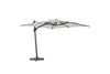 Parasol Palmoli 3 x 3 meter - Sunbrella - Royal Grey - Light Grey