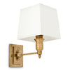 Wandlamp Lexington Single - White shade