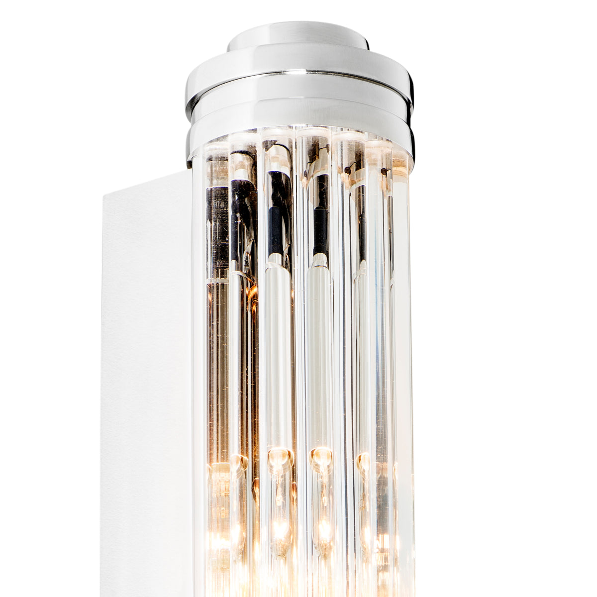 Wandlamp Gascogne - S - Nickel