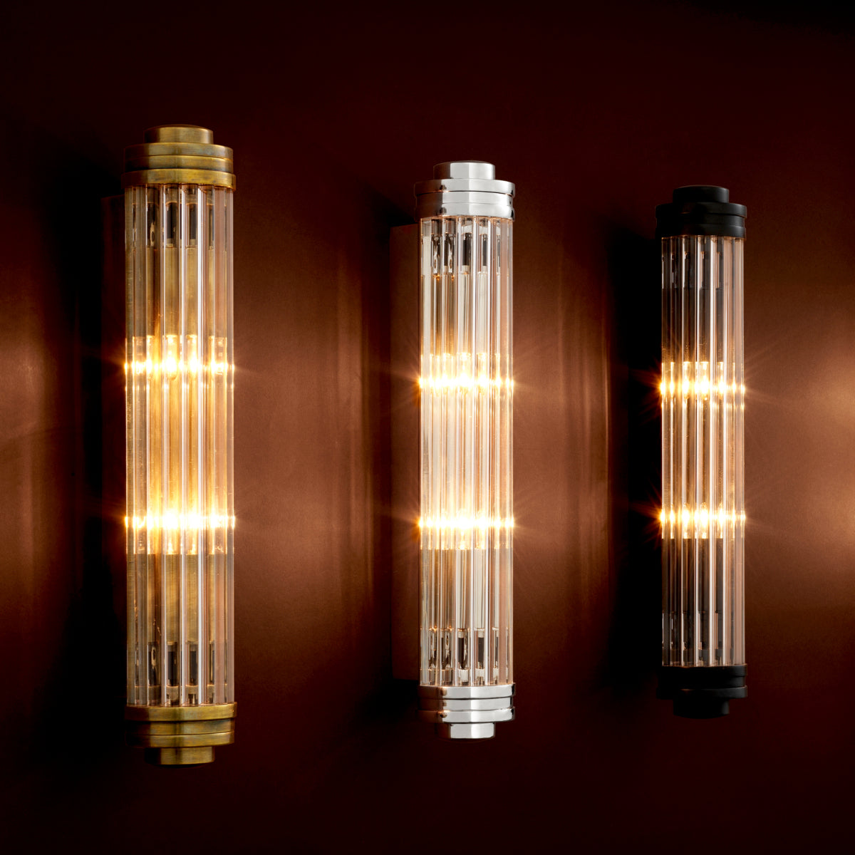Wandlamp Gascogne - S - Bronze