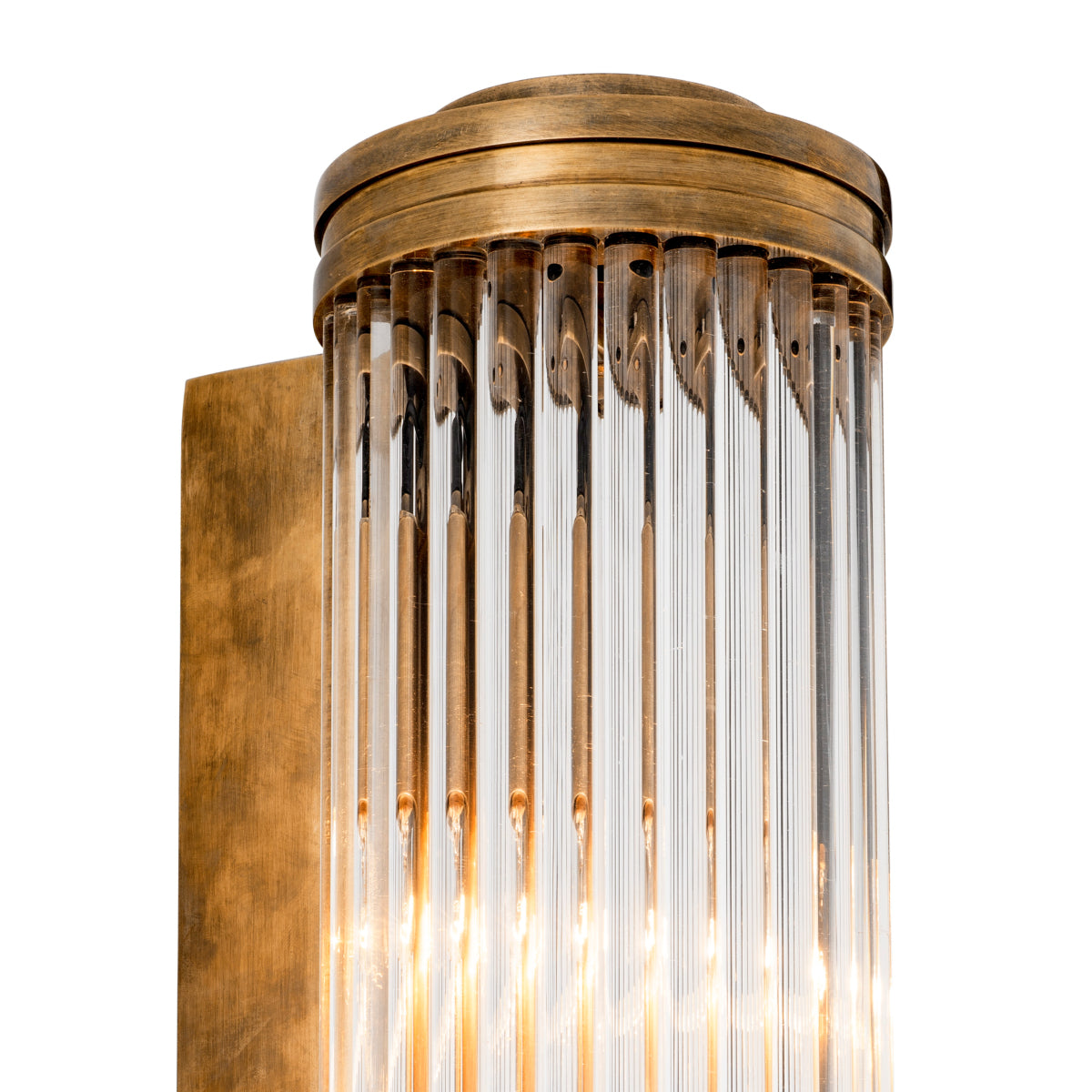 Wandlamp Gascogne - L - Brass