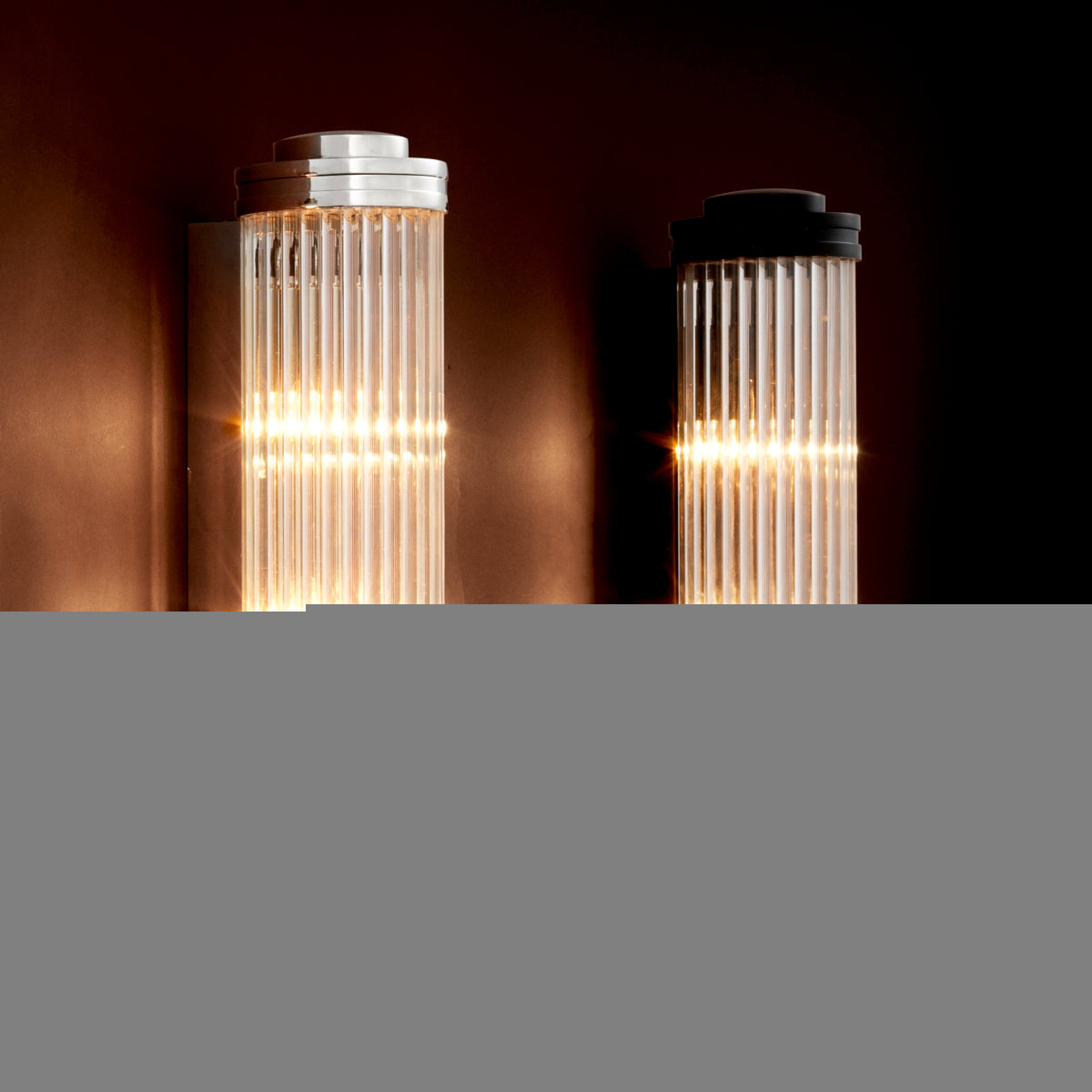 Wandlamp Gascogne - L - Bronze