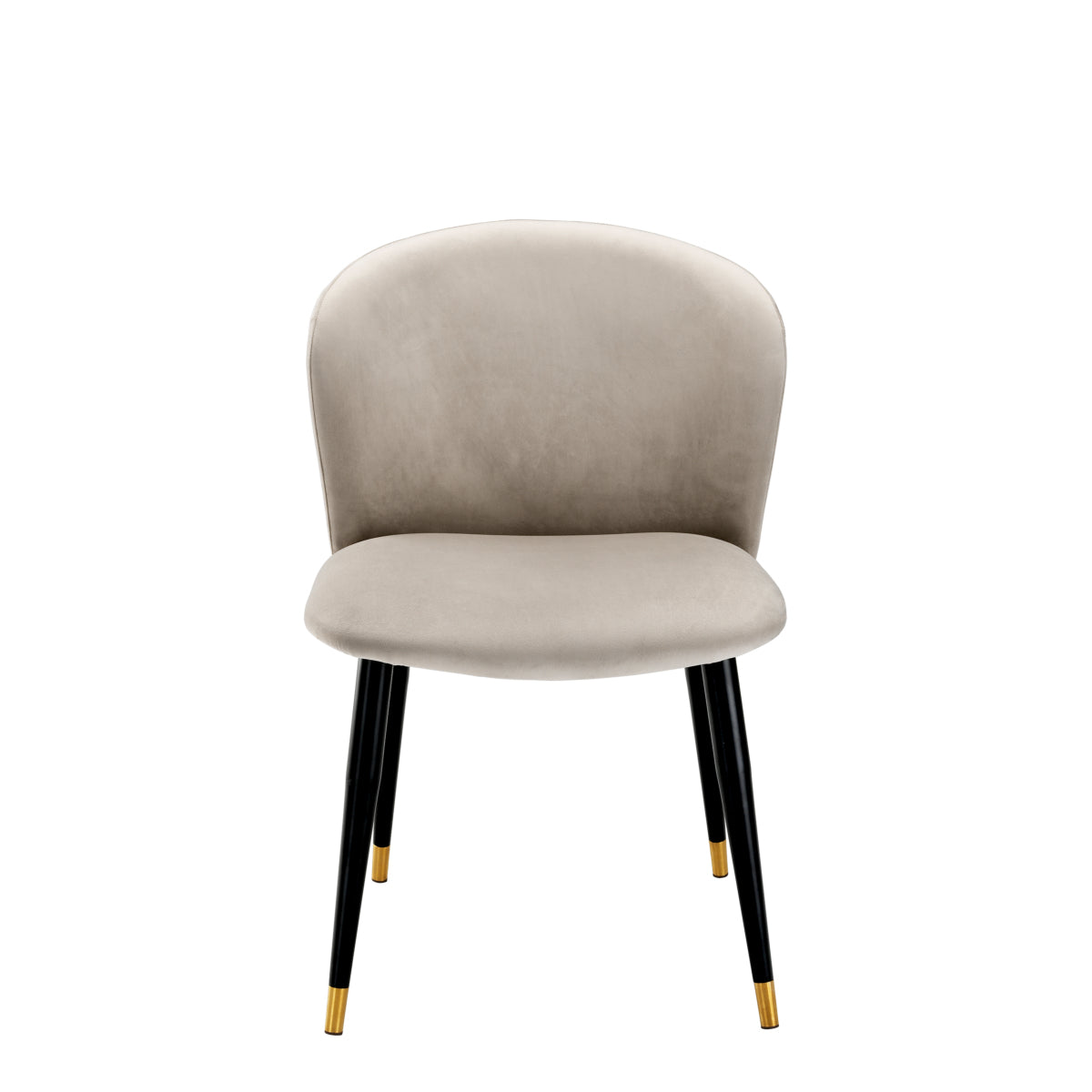 Eetkamerstoel Volante - Beige velvet