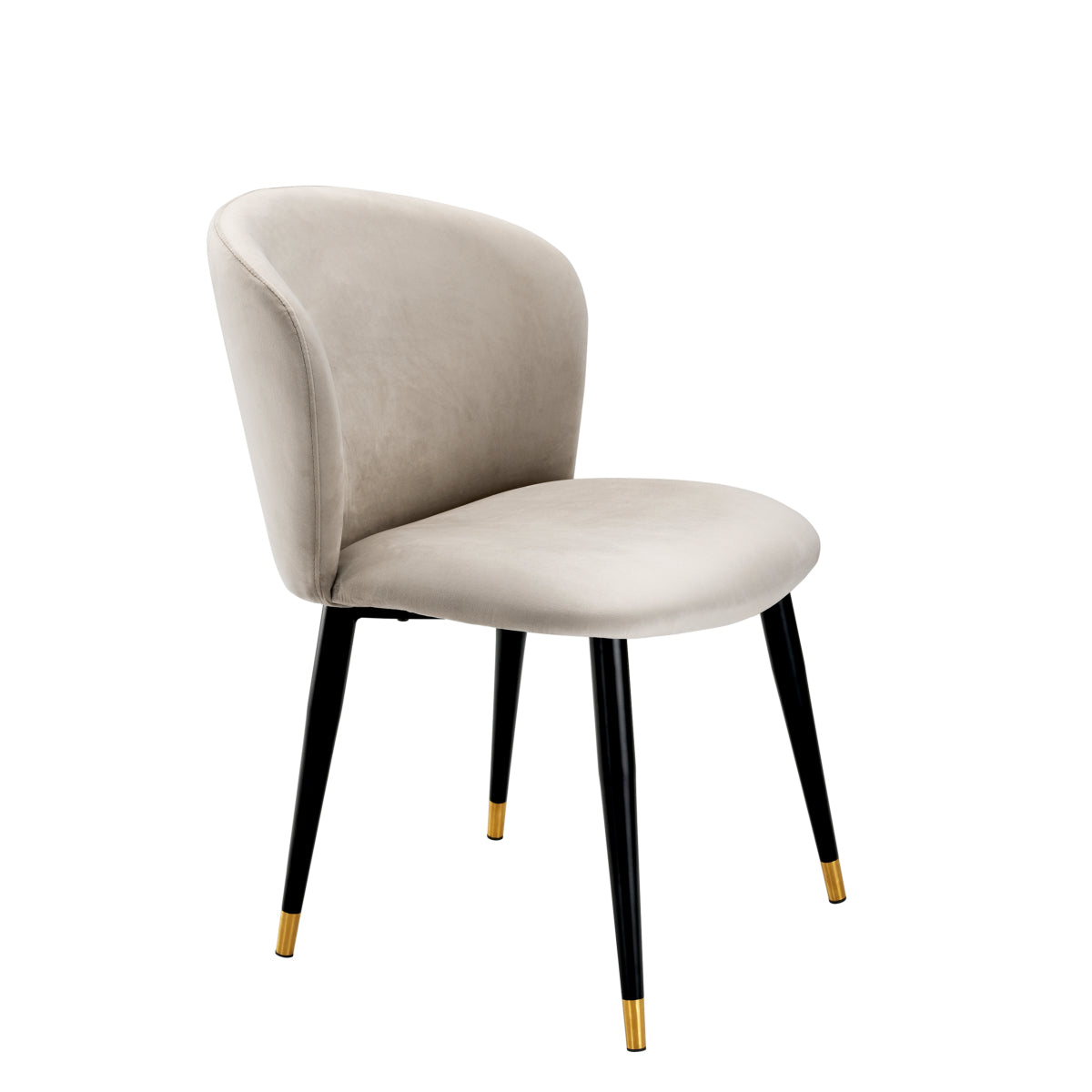 Eetkamerstoel Volante - Beige velvet