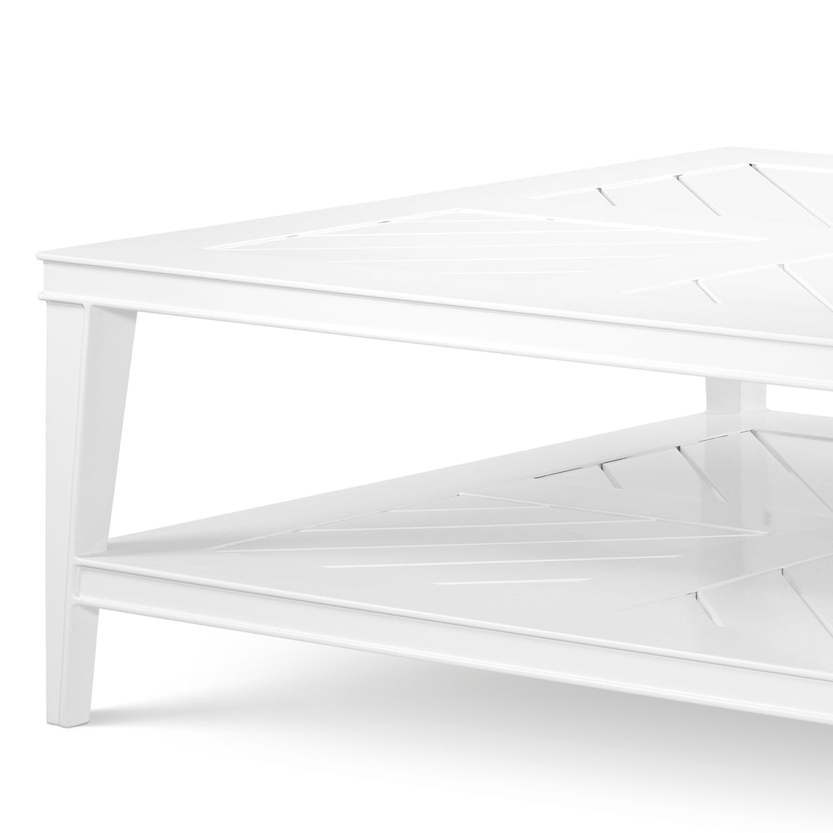 Buiten Salontafel Bell Rive - 100 x 100 cm - White
