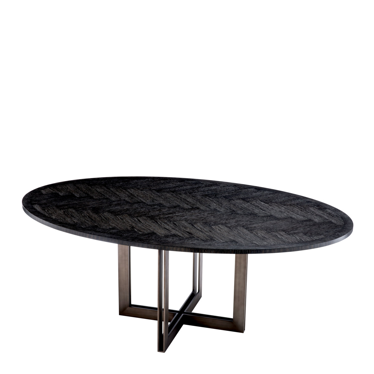 Eettafel Melchior Ovaal - Charcoal