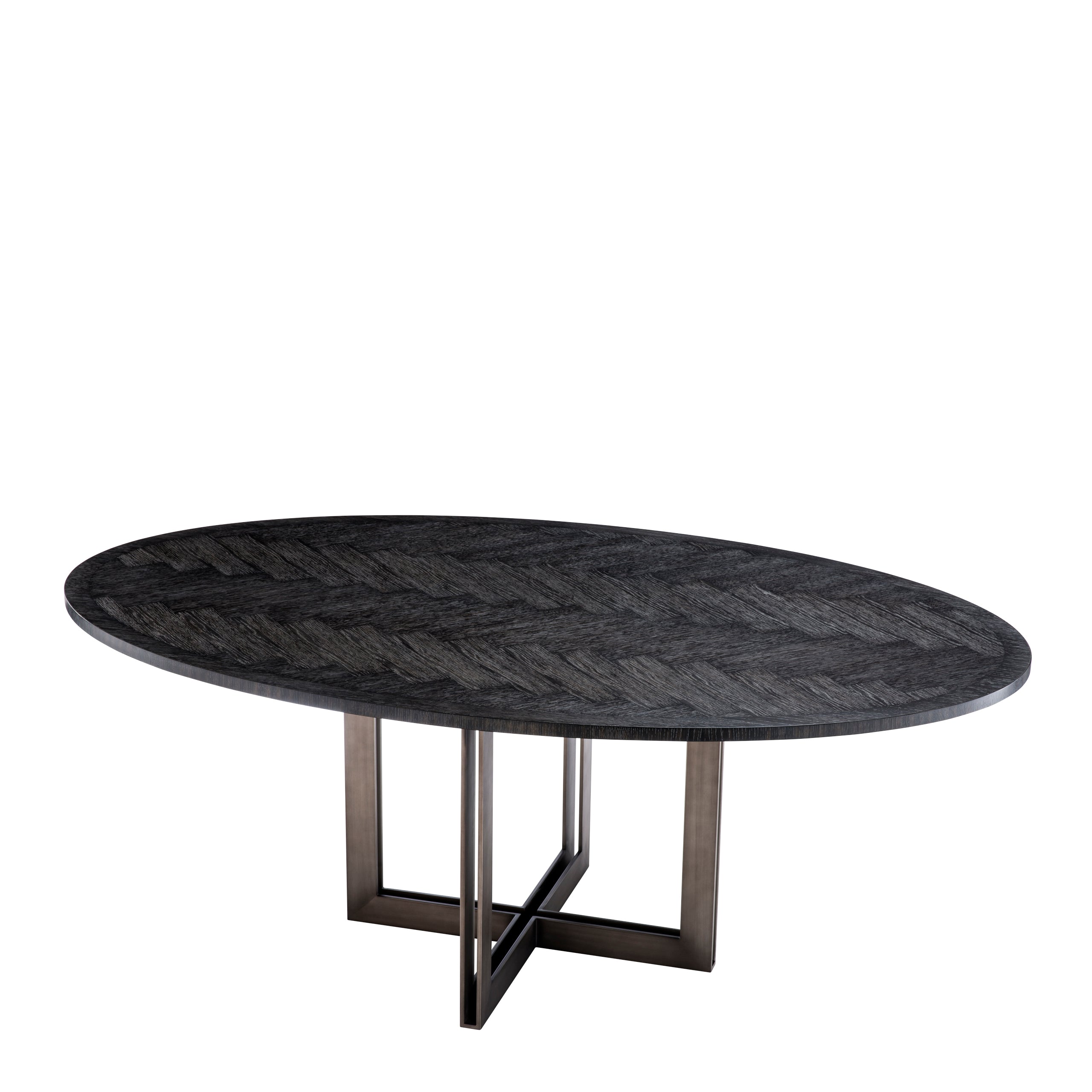 Eettafel Melchior Ovaal - Charcoal