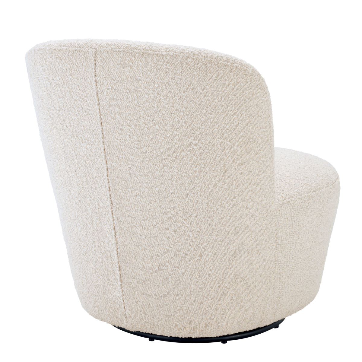 Draaifauteuil Doria - Bouclé cream