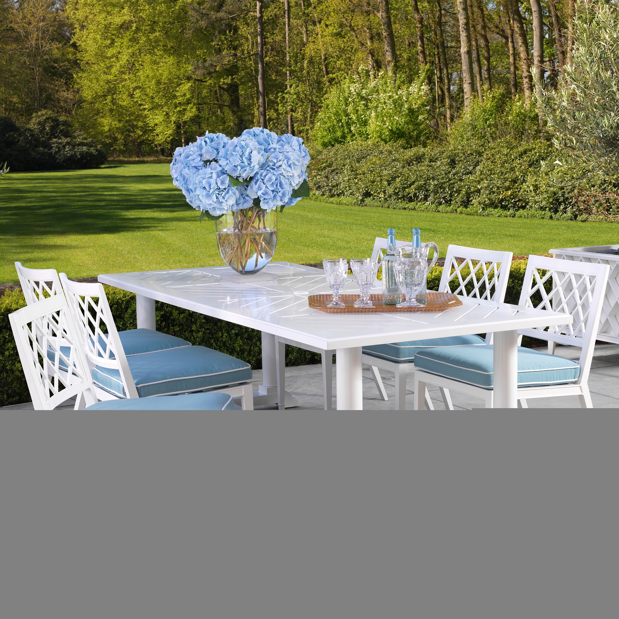 Buiten Eettafel Bell Rive - Black