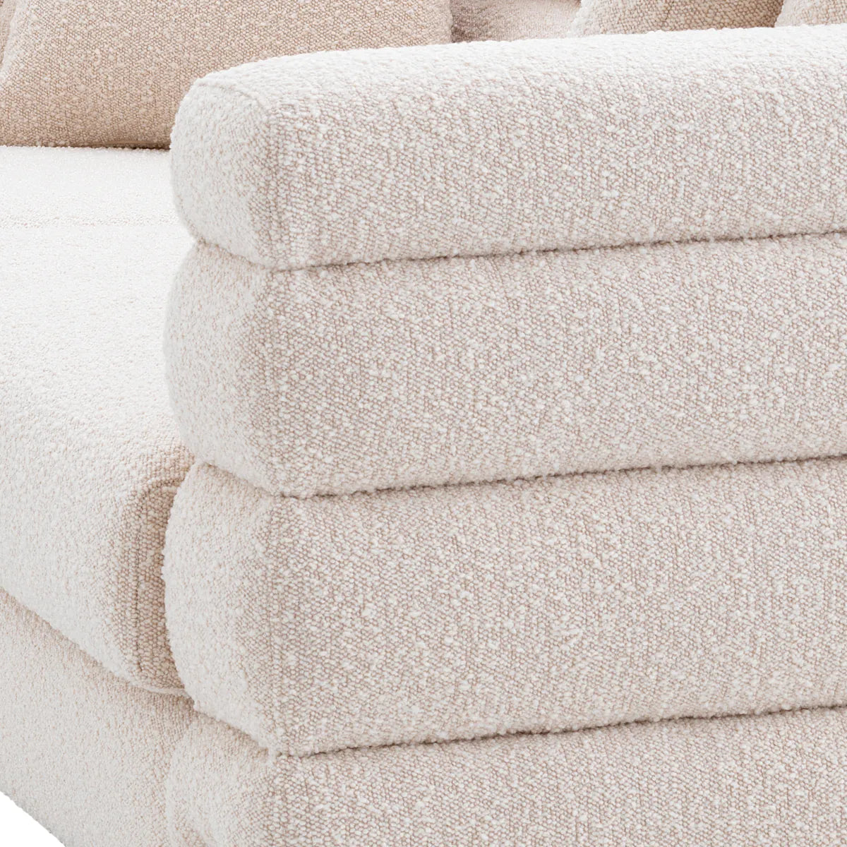 Sofa York - Bouclé cream