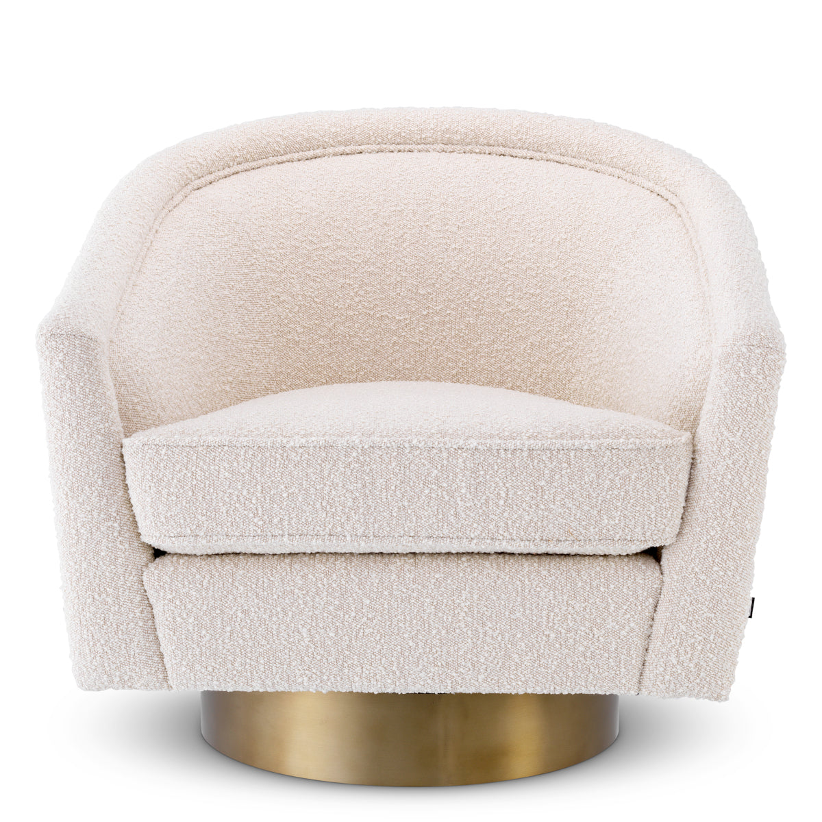 Draaifauteuil Catene - Bouclé cream