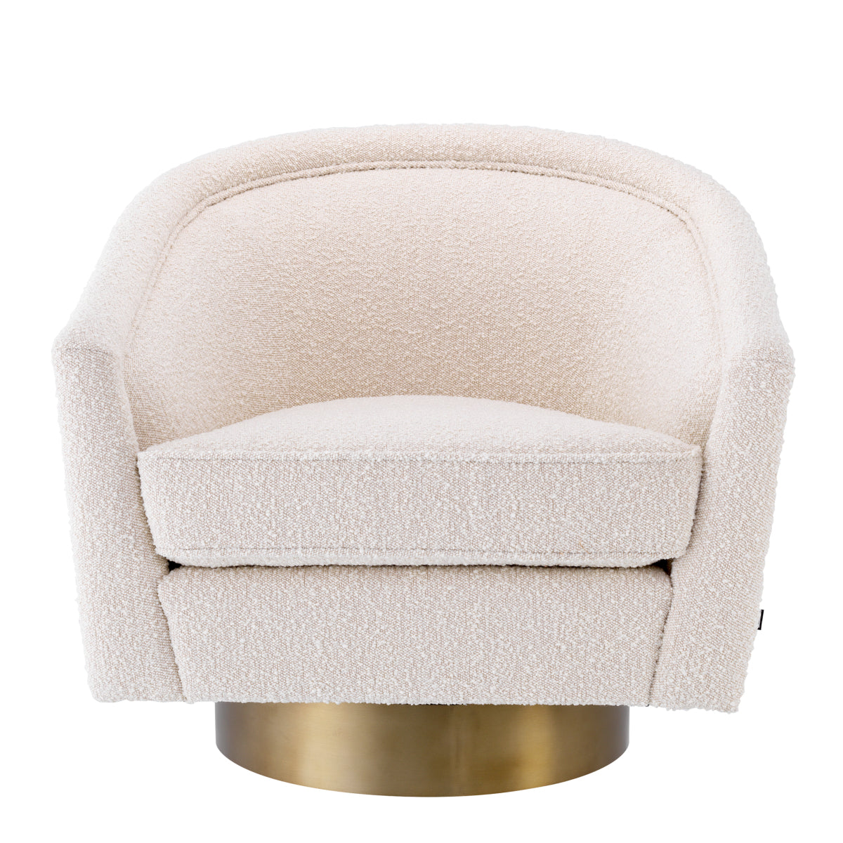 Draaifauteuil Catene - Bouclé cream