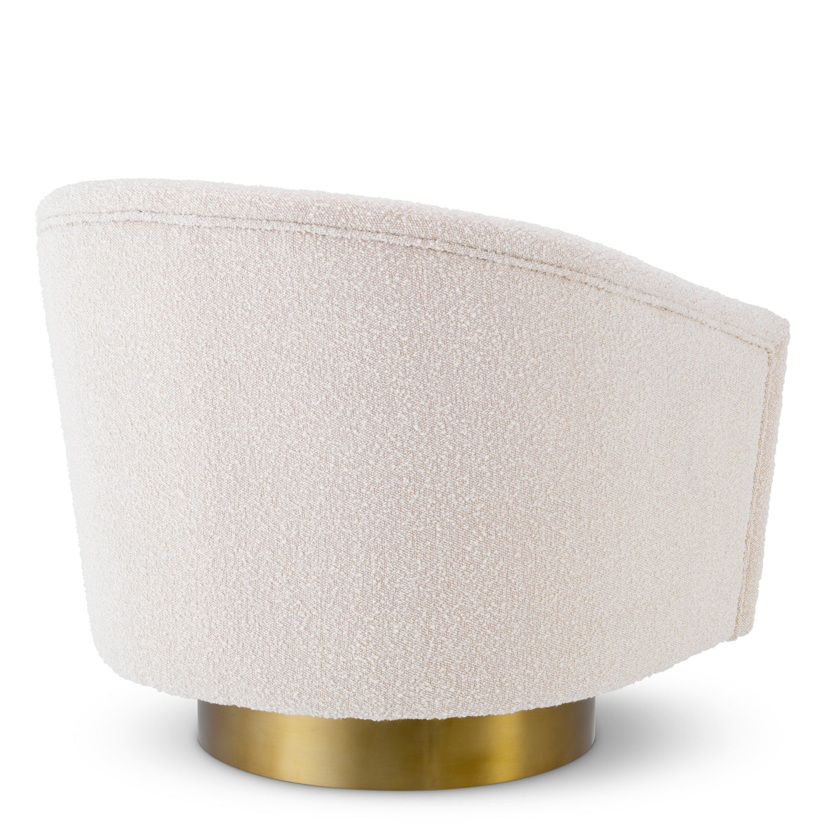 Draaifauteuil Catene - Bouclé cream