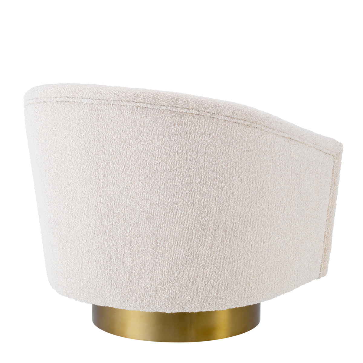 Draaifauteuil Catene - Bouclé cream