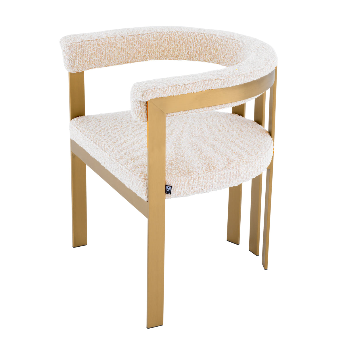Eetkamerstoel Clubhouse - Bouclé cream