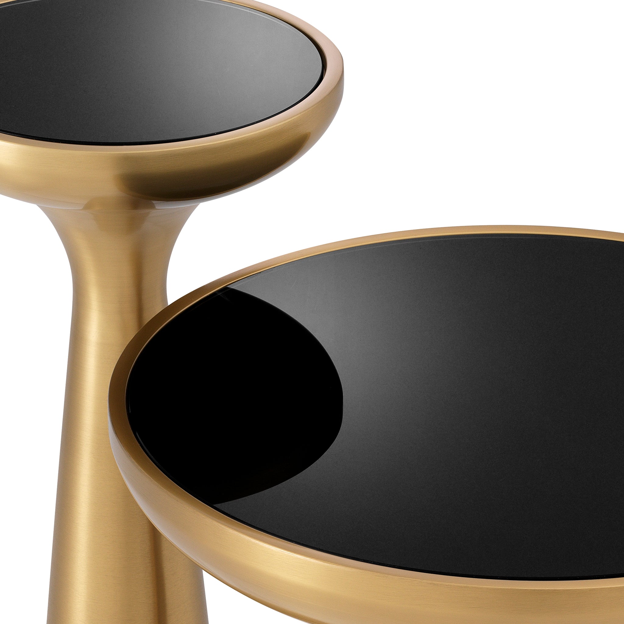 Bijzettafel Lindos - Laag - Brass