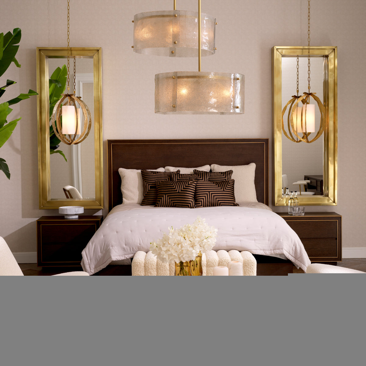 Salontafel Excelsior - Brass - Keramiek