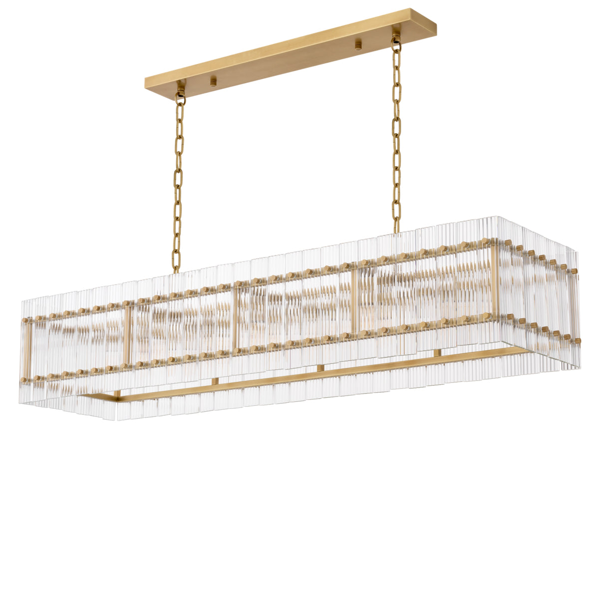 Kroonluchter Ruby - Rechthoekig