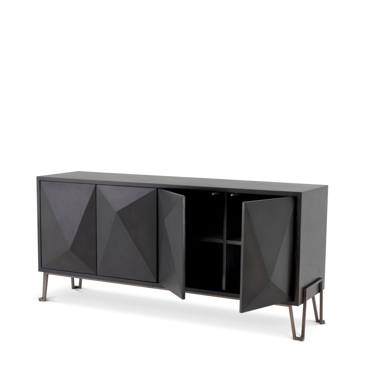 Dressoir Highland - Charcoal brown