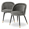 Eetkamerstoel Chloé - Clarck grey (set van 2)