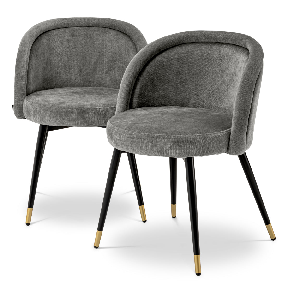 Eetkamerstoel Chloé - Clarck grey (set van 2)