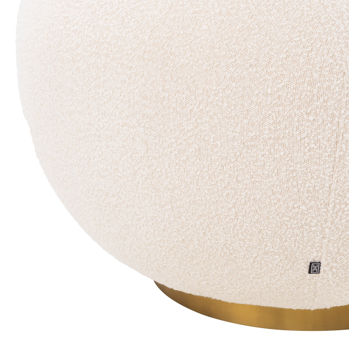 Draaifauteuil Bollinger - Bouclé cream