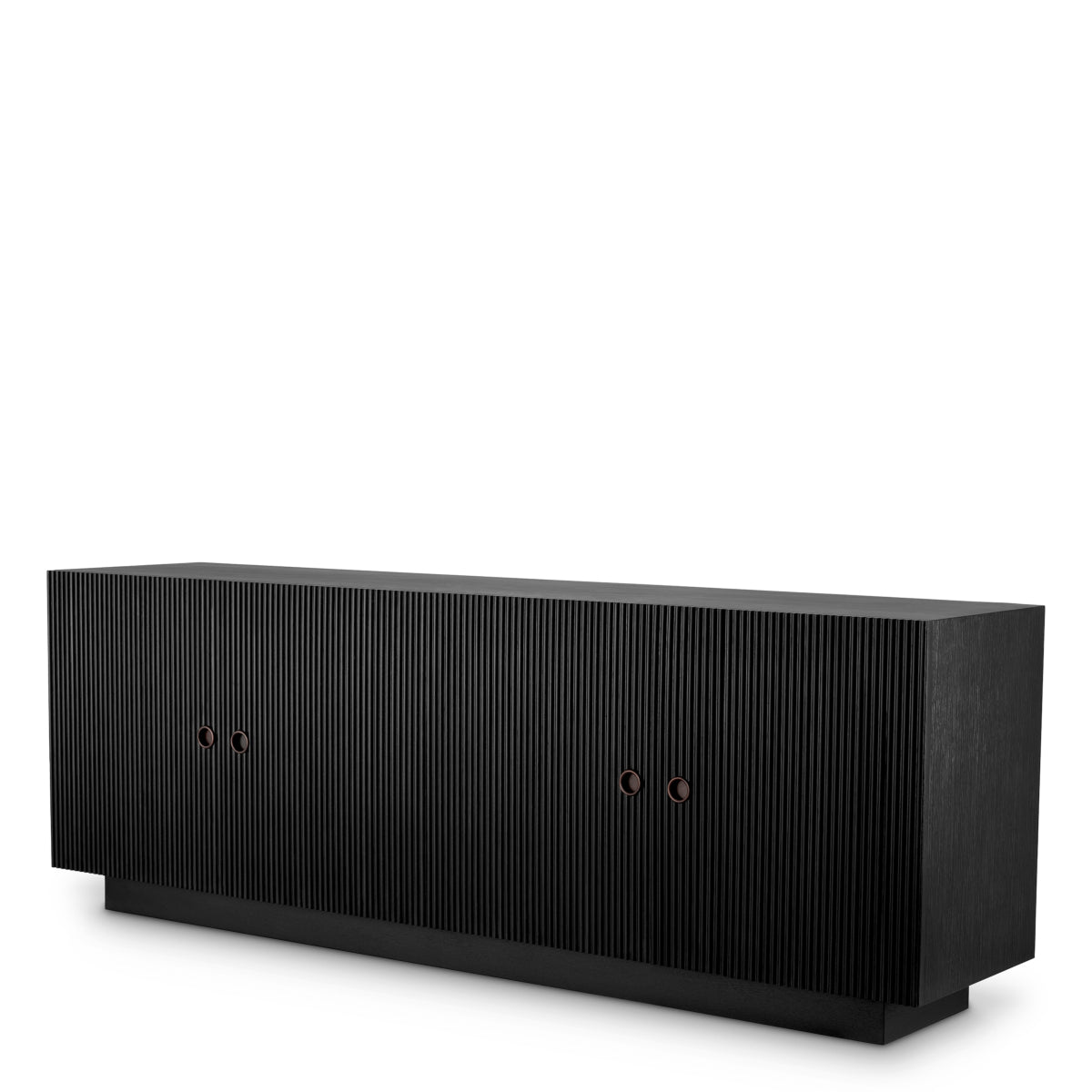 Dressoir Dimitrios - Charcoal oak veneer