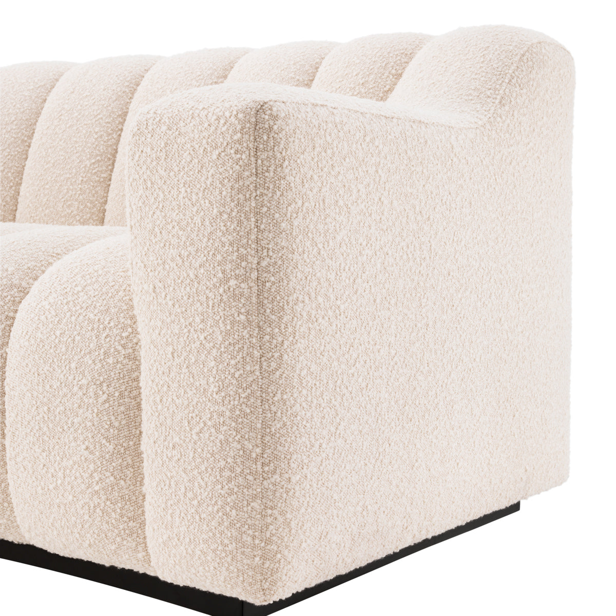 Sofa Kelly S - Bouclé cream
