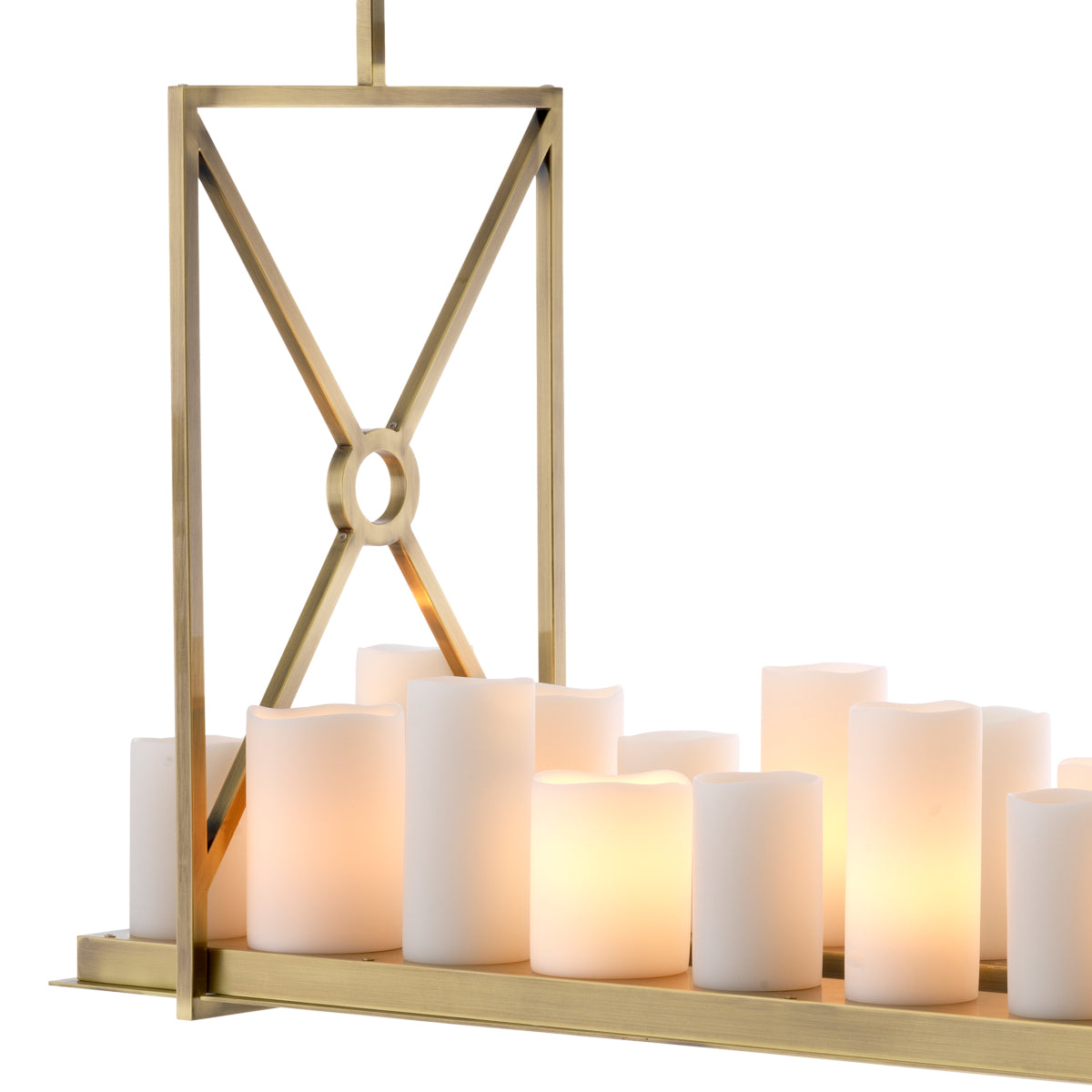 Hanglamp Commodore - Rechthoekig - Brass