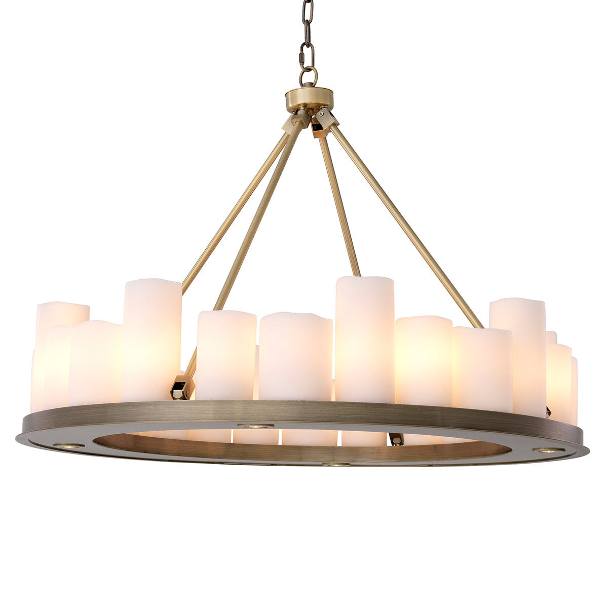 Hanglamp Commodore - Rond - Brass