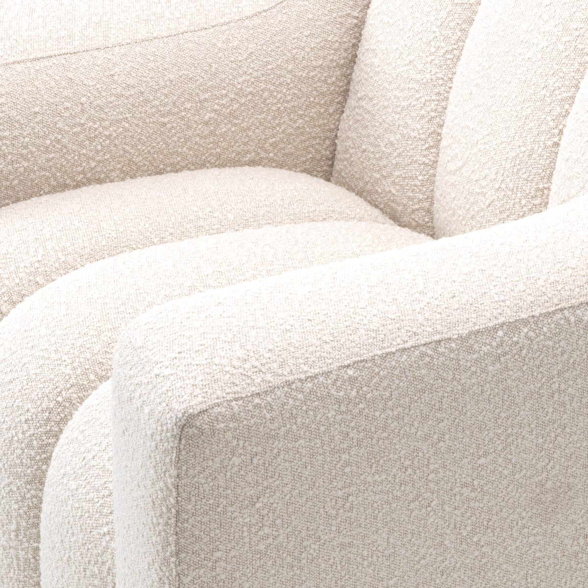 Fauteuil Kelly - Bouclé cream