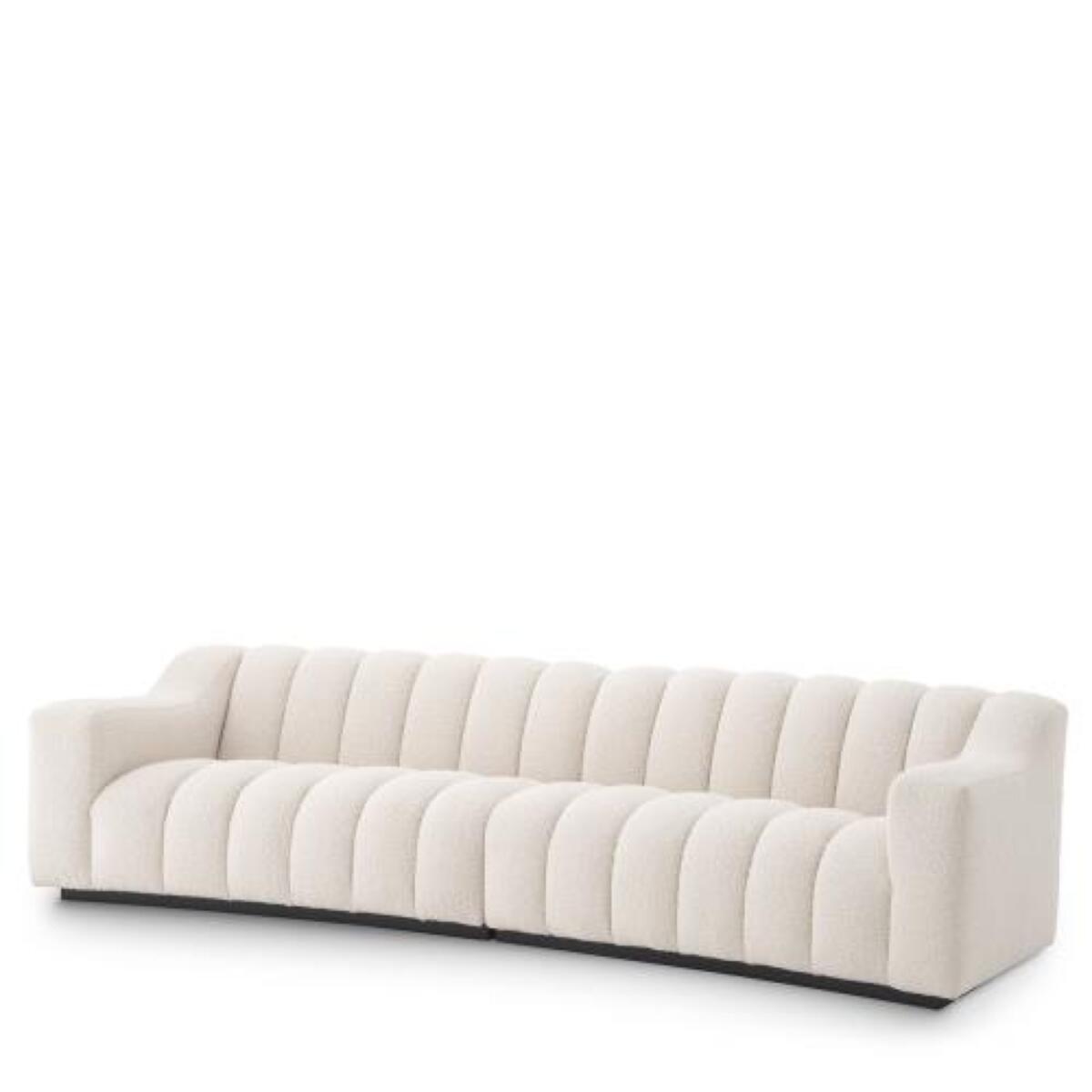 Sofa Kelly L - Bouclé cream