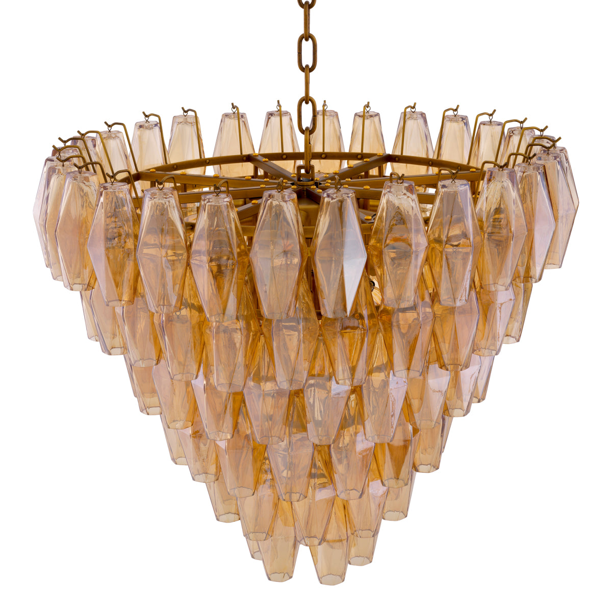 Kroonluchter Benini - S - Brass