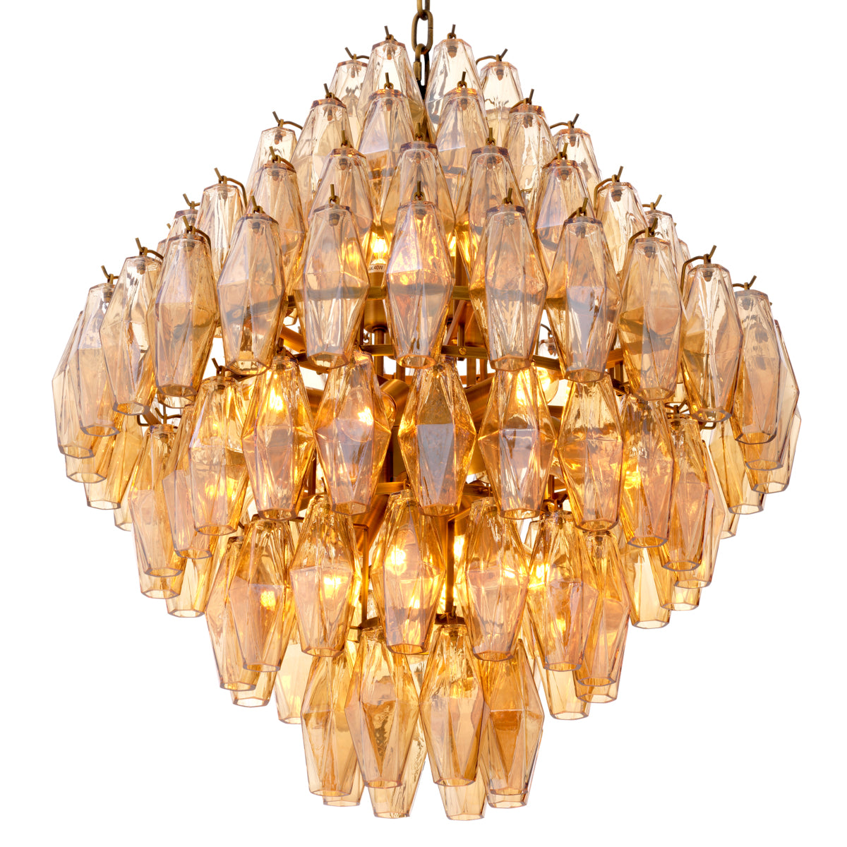 Kroonluchter Benini - L - Brass