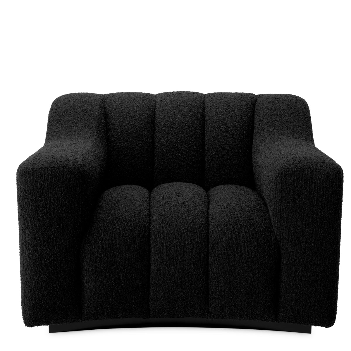 Fauteuil Kelly - Bouclé black
