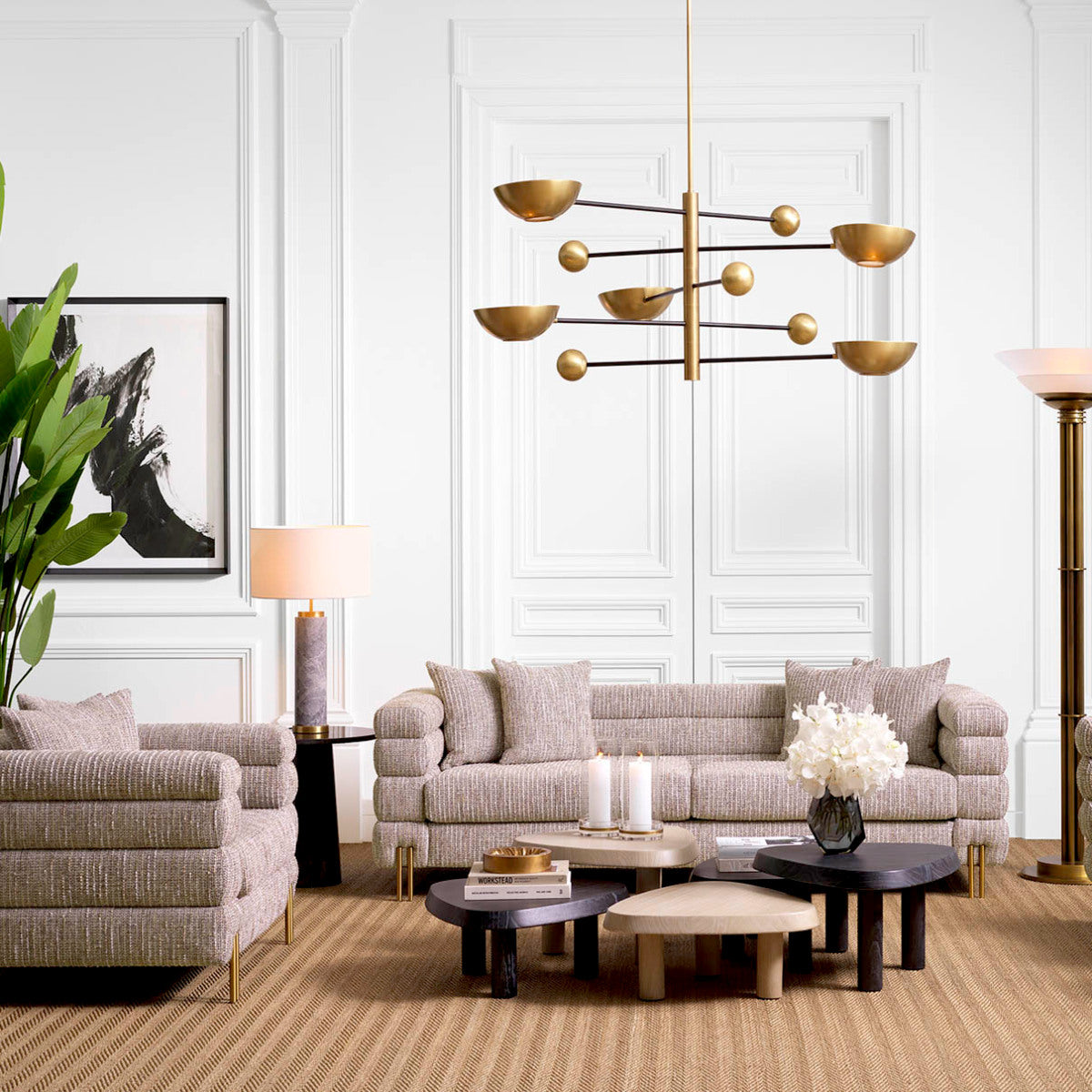 Fauteuil York - Mademoiselle beige