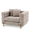 Fauteuil York - Mademoiselle beige