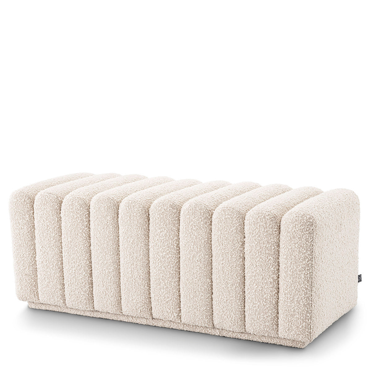 Hocker Bente - Bouclé cream