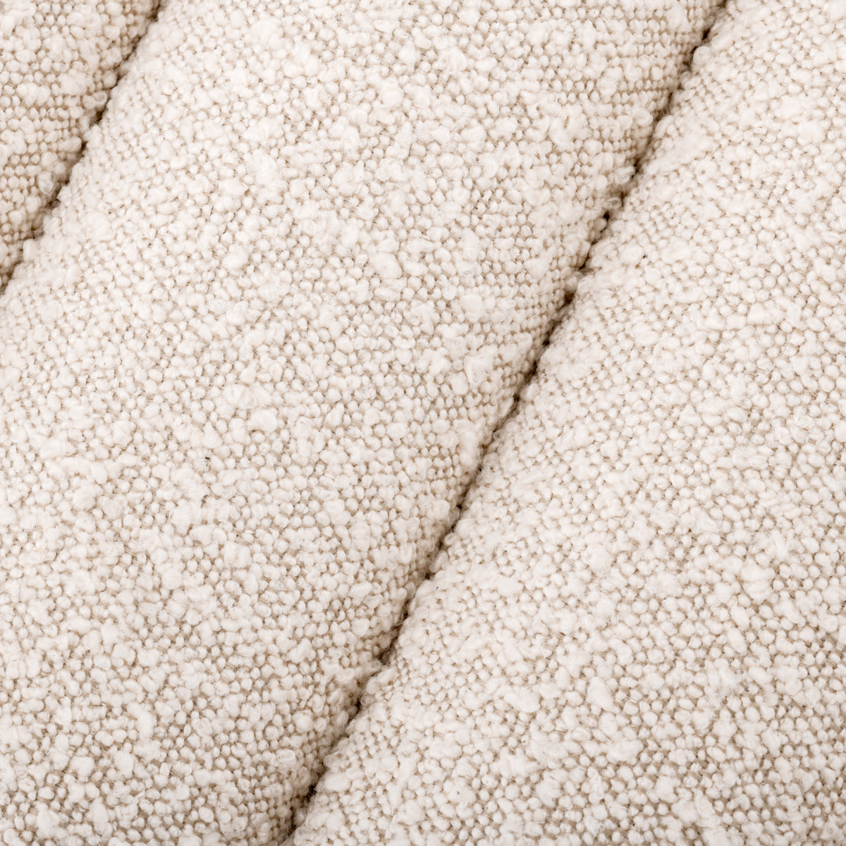 Hocker Bente - Bouclé cream