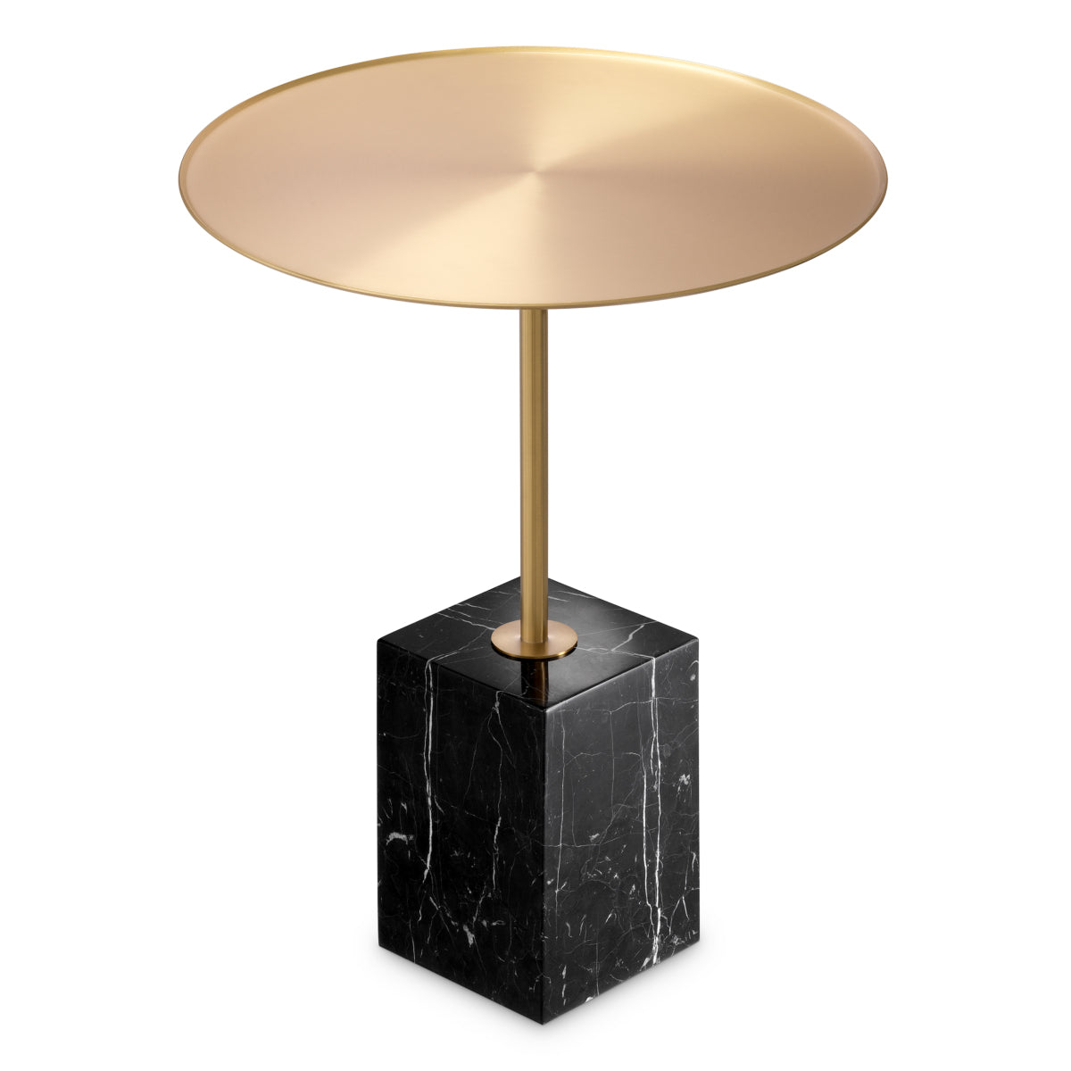Bijzettafel Cole - Zwart marmer