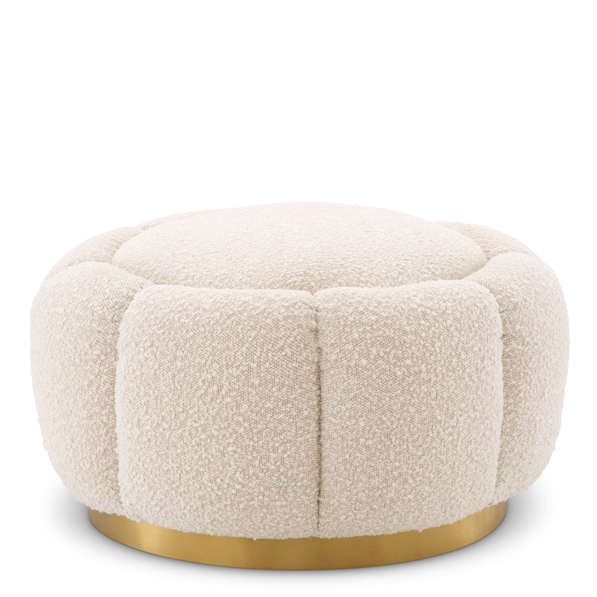 Poef Inger - Bouclé cream